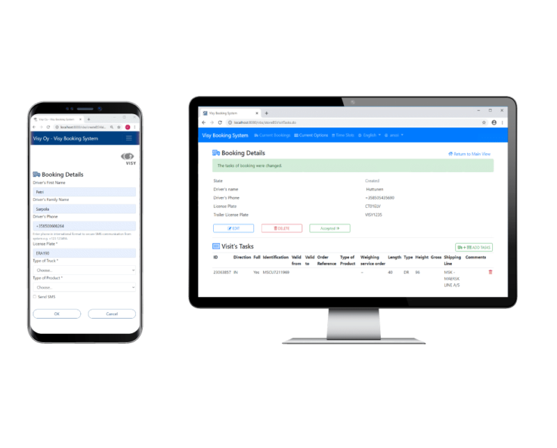 vehicle booking system